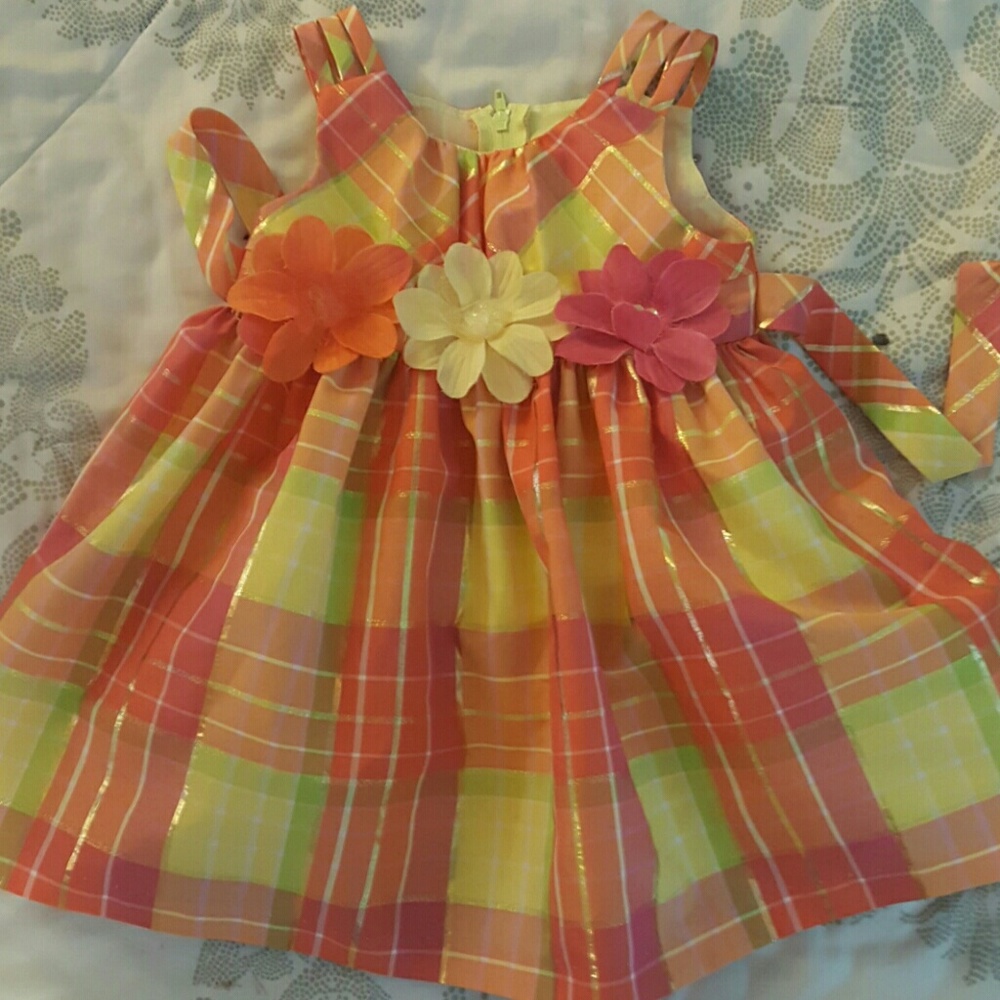 Adorable toddler Princess Dress! Bonnie Baby 12M
