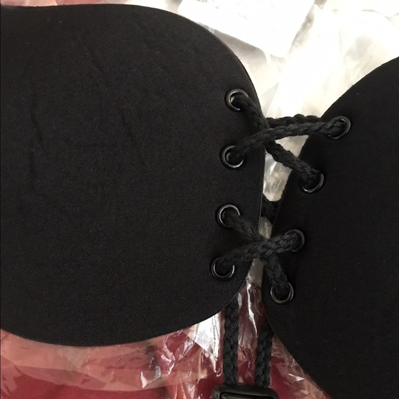 BUNDLE FOR DEAL!! Lace Up Backless Stick on Bra - Picture 5 of 6