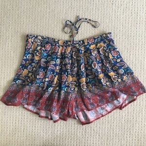 Boho style shorts