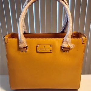 Kate Spade Wellesley Quinn Handbag (Ochre)