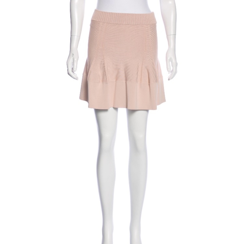 A.L.C. Knit mini a-line skirt