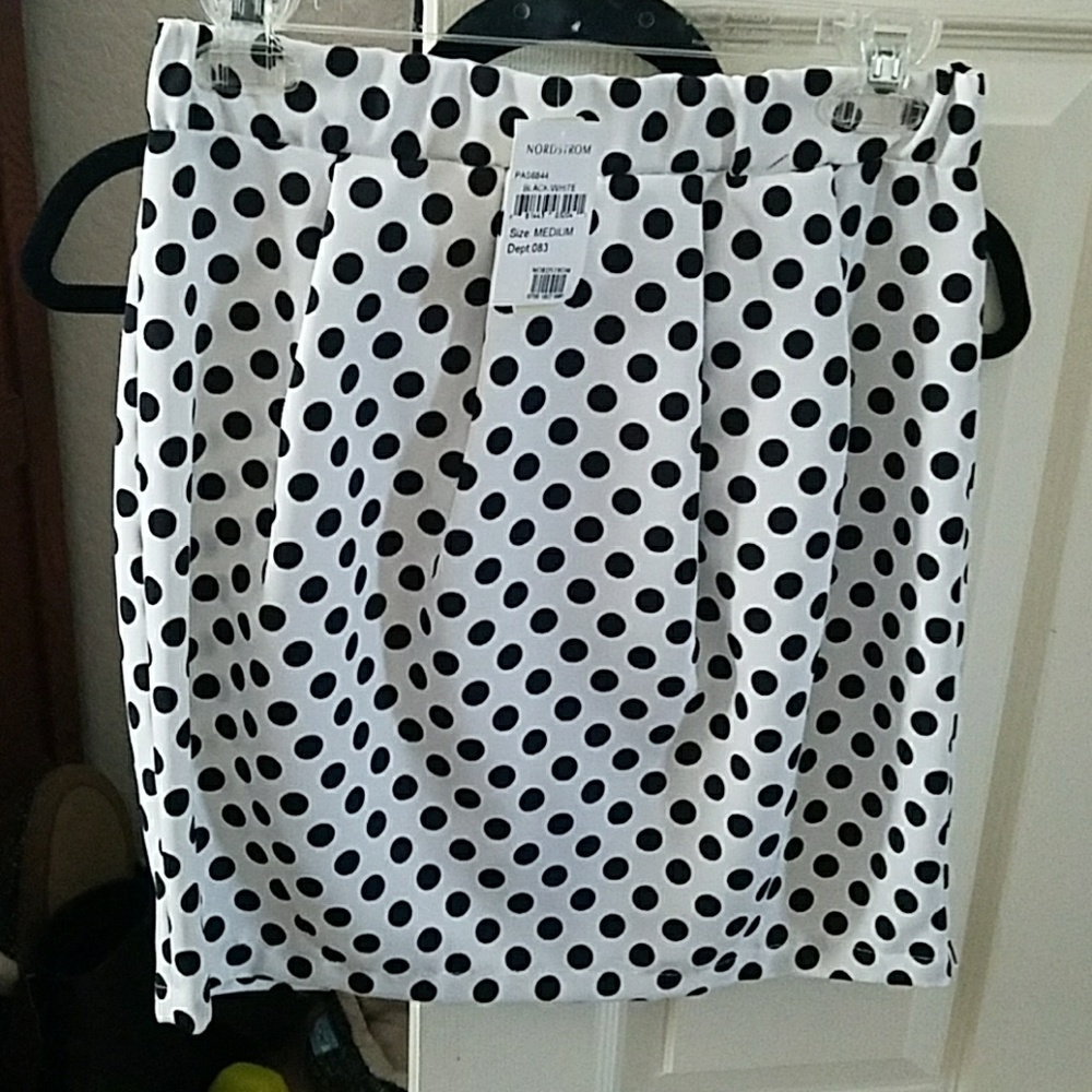 Polka Dot high waisted skirt