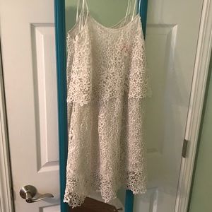 Chelsea & Violet White Floral Dress