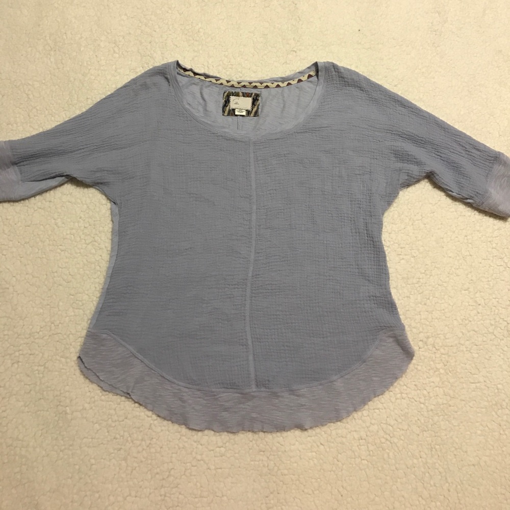 Lavender Anthropologie Top