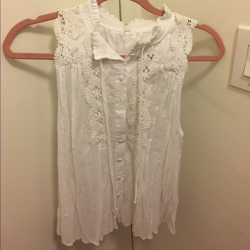 Free People lace blouse