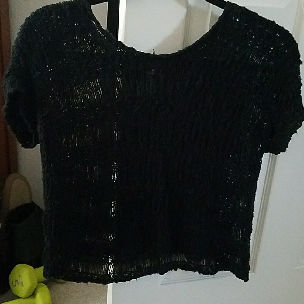 Crocher crop top