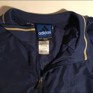Vintage Adidas Quarter zip Windbreaker