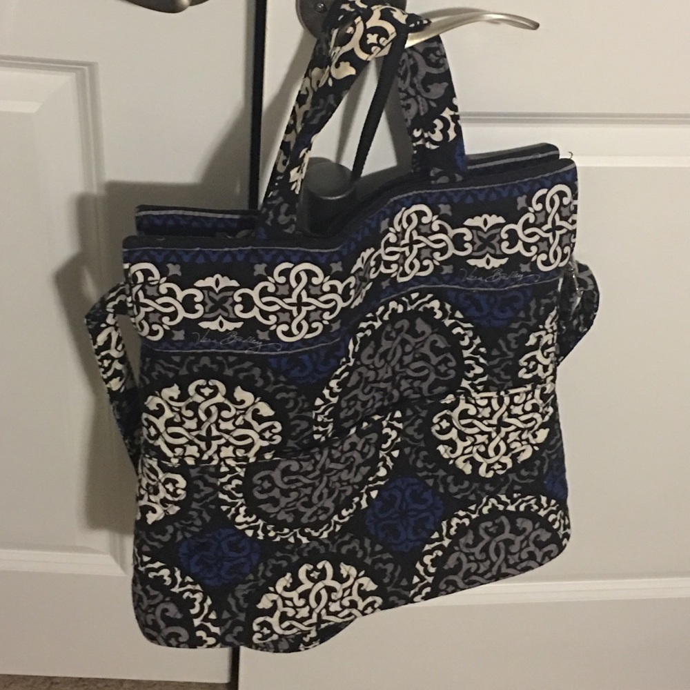 Vera Bradley canterberry cobalt tote