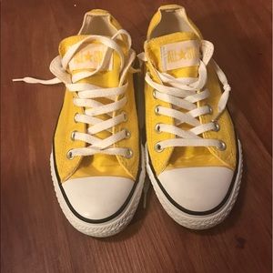 Yellow Converse