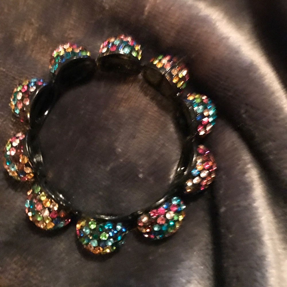 Multi crystal bracelet