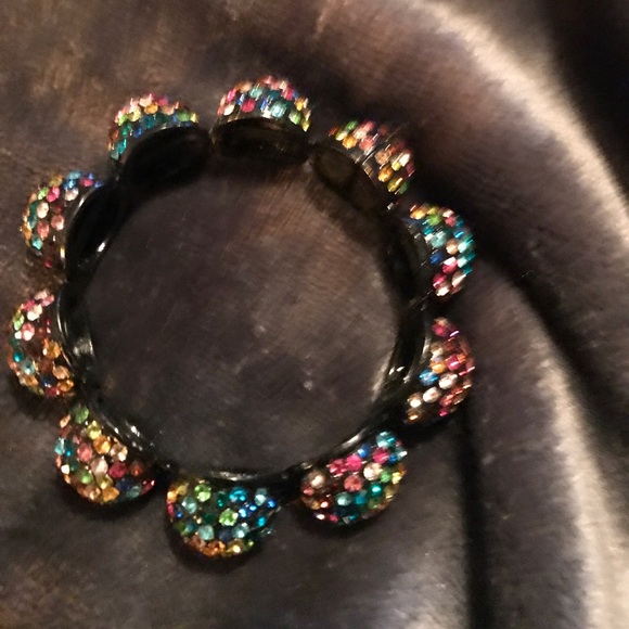 Multi crystal bracelet - Picture 1 of 2