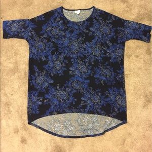 L Floral Blue Irma