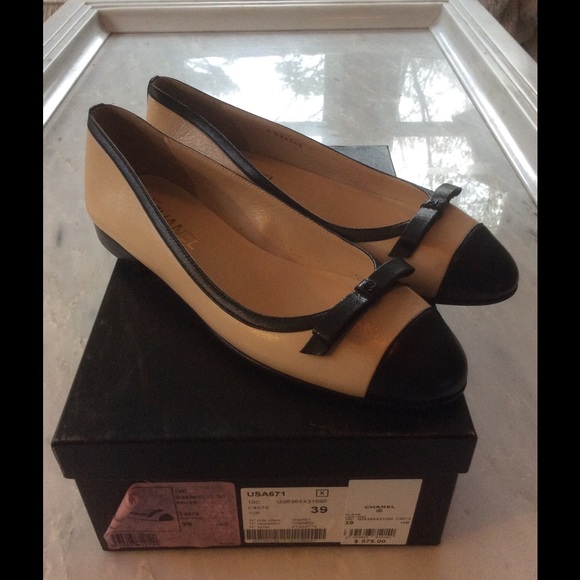 BNIB CHANEL Ballet Flat 39 - Picture 2 of 3