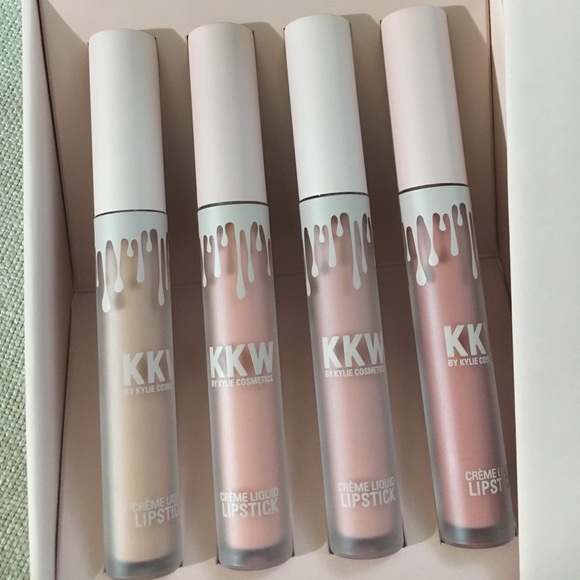 🆕 KKW x Kylie Cosmetics Creme Liquid Lipstick Set - Picture 2 of 3