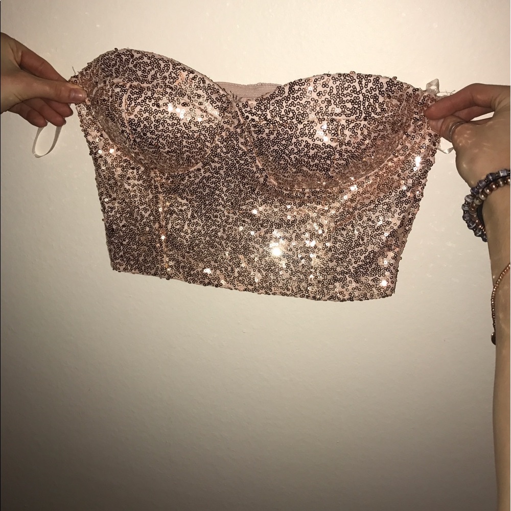New Years crop top