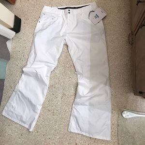 White Oakley skiing/snowboard pants