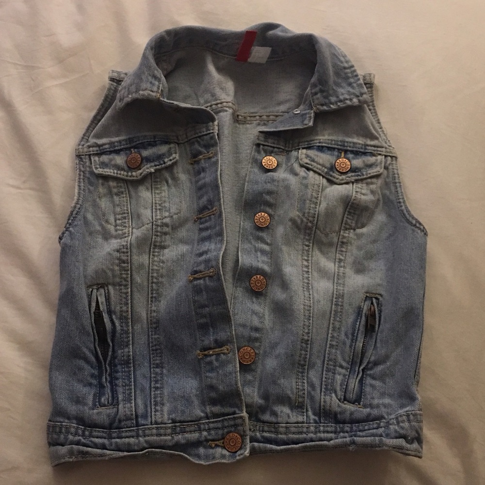 Denim vest