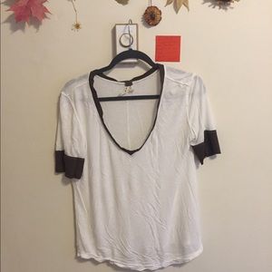 Free people ring leader tee v neck