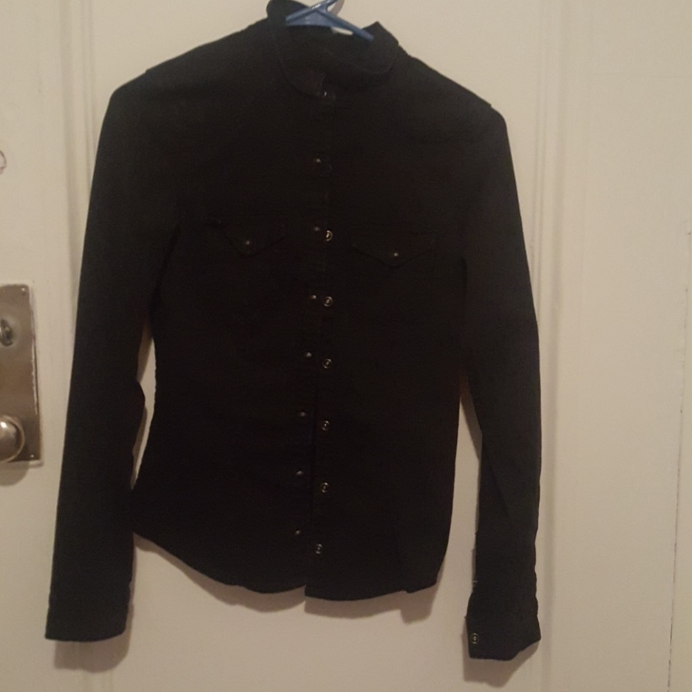 Button down divided shirt!