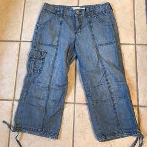 Gap denim capris