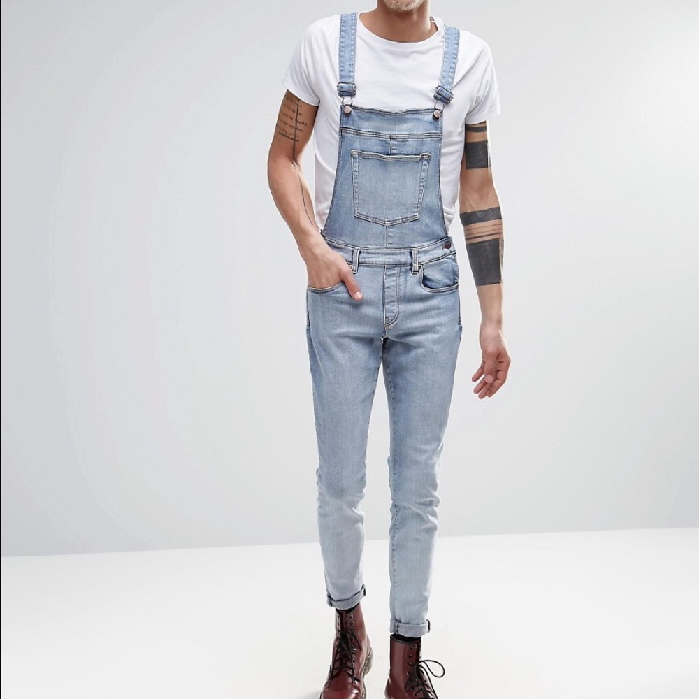 DR DENIM BLUE OVERALLS