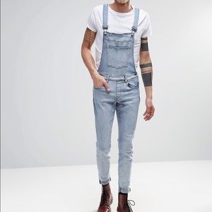DR DENIM BLUE OVERALLS