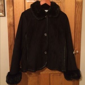 Dressy black Coldwater Creek jacket
