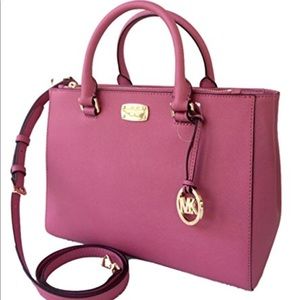 Michael Kors Keller purse in tulip-authentic