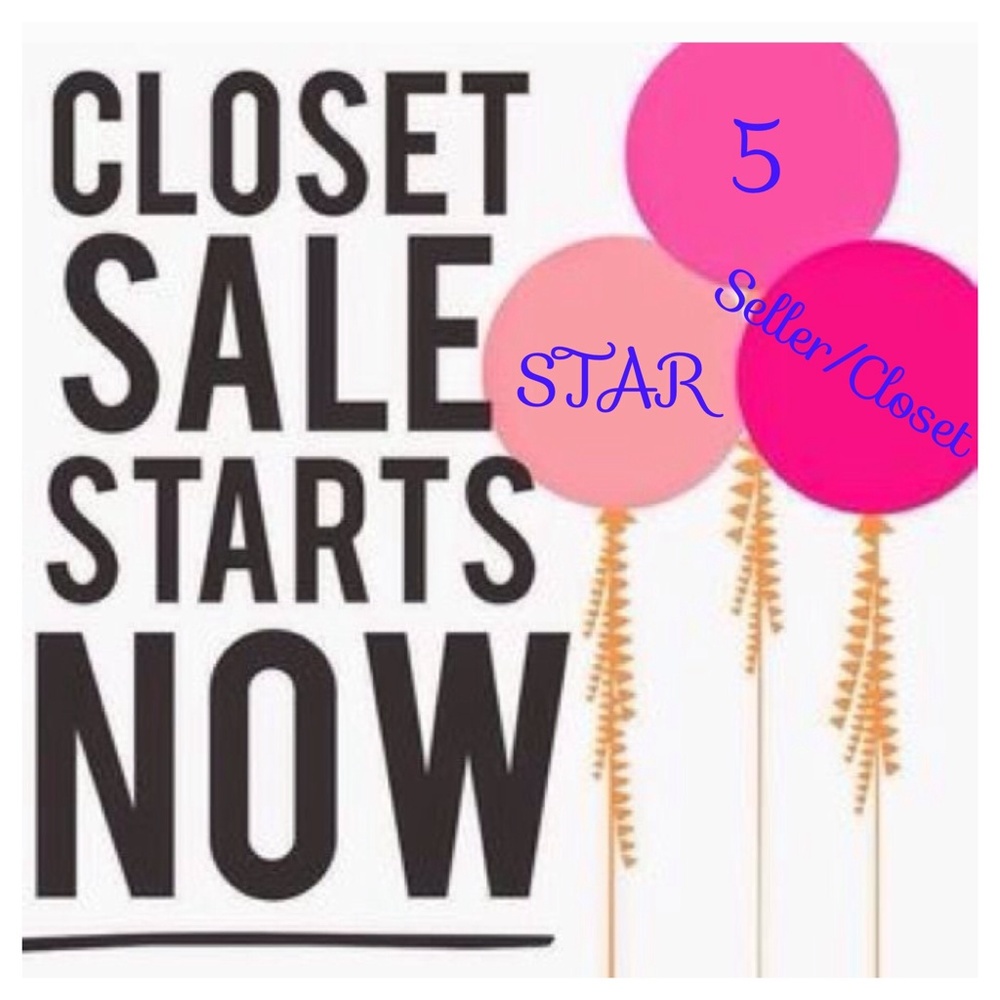 PLEASE SHARE🙏🎈 SALE🎈5 STAR CLOSET‼️😀 - Picture 1 of 5