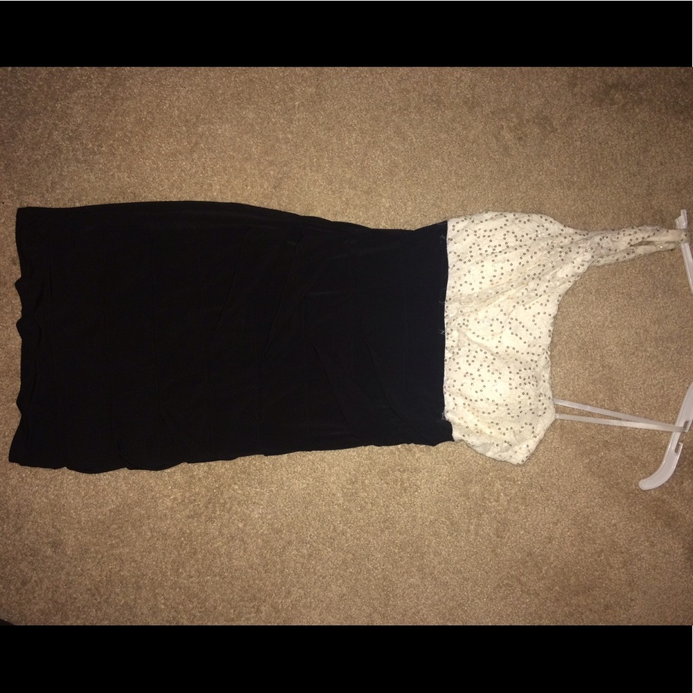 City Triangles black and white dress