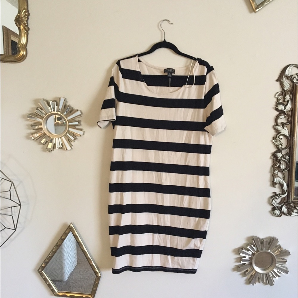 Stripe 2xl forever 21 dress