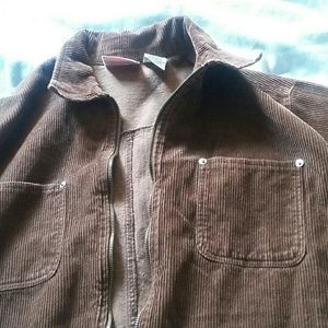 Woman's faded glory corduroy jacket brown