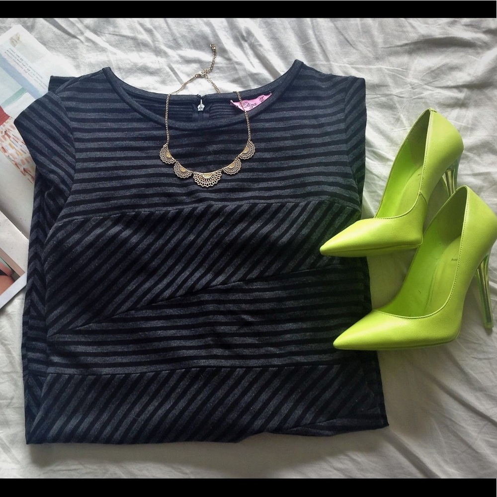 Eliza J Striped Dress 6