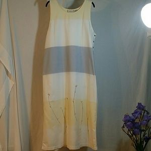Lemon Grass vintage blocked sundress