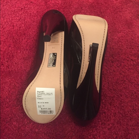 Alejandro Ingelmo Sophia Pumps, Black, Size 38 - Picture 2 of 3