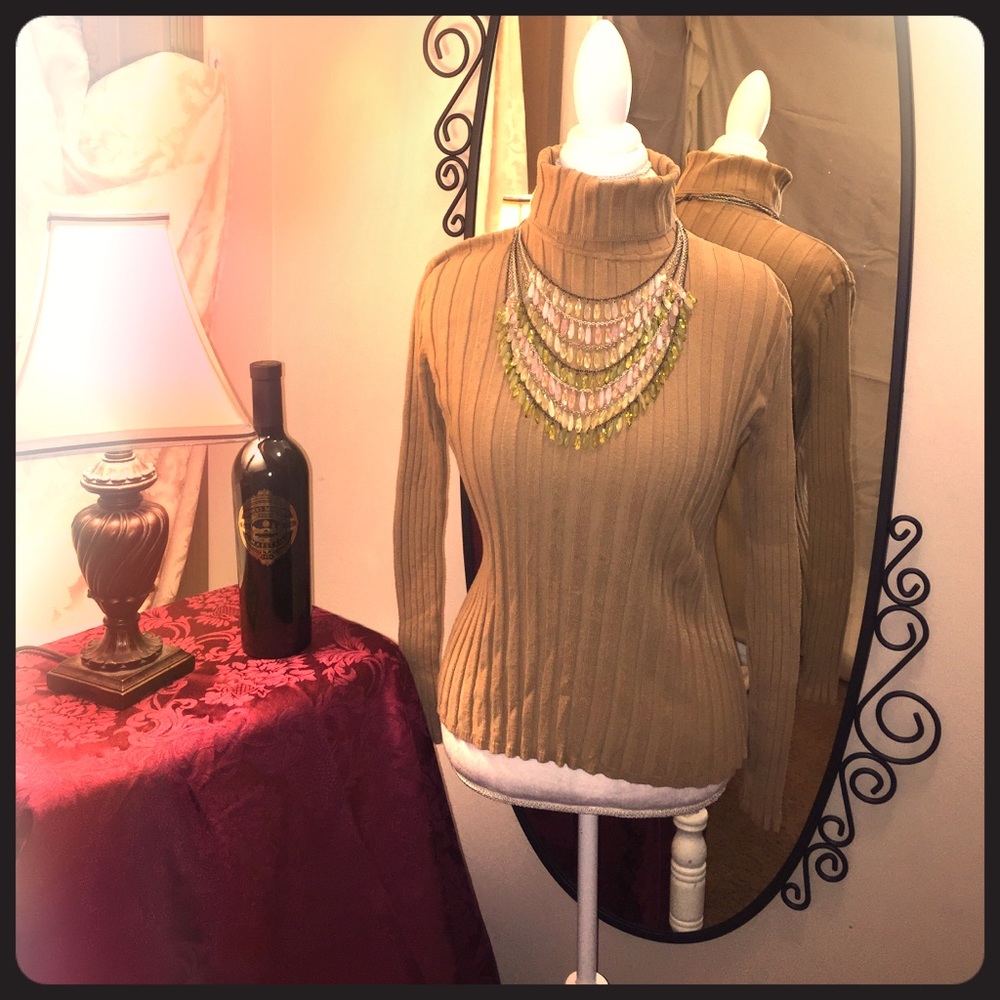 Talbots ribbed turtleneck