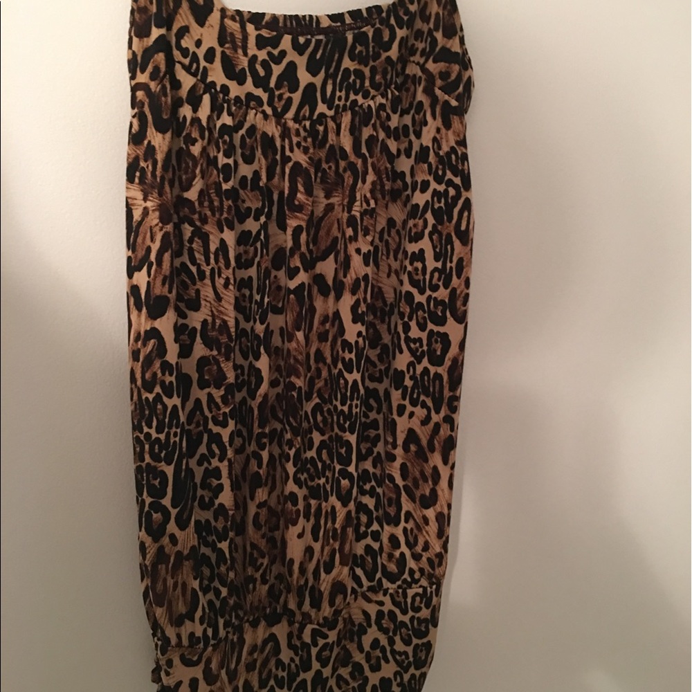 Cheetah print tank