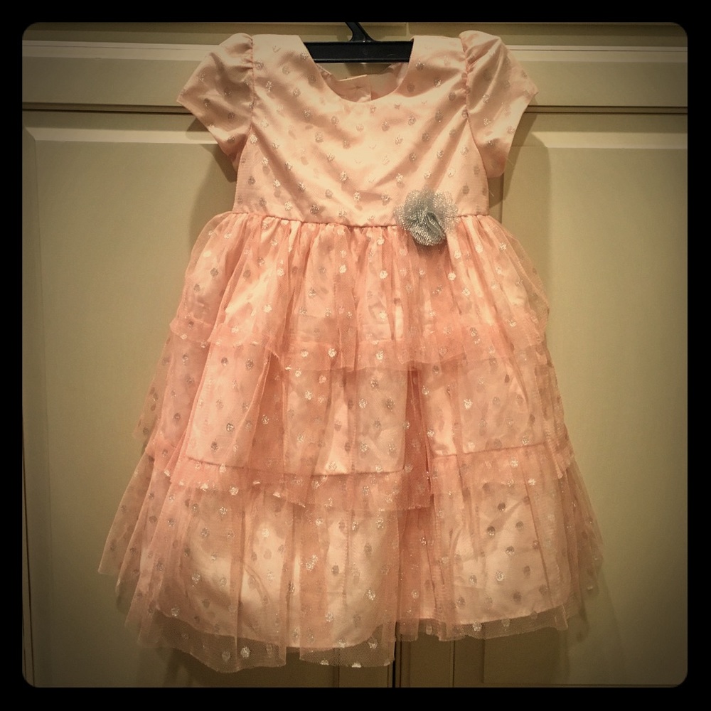 NWT blush party dress with bloomers