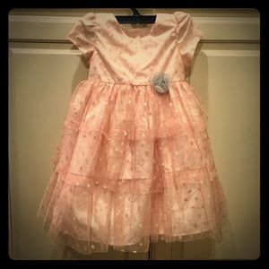 NWT blush party dress with bloomers