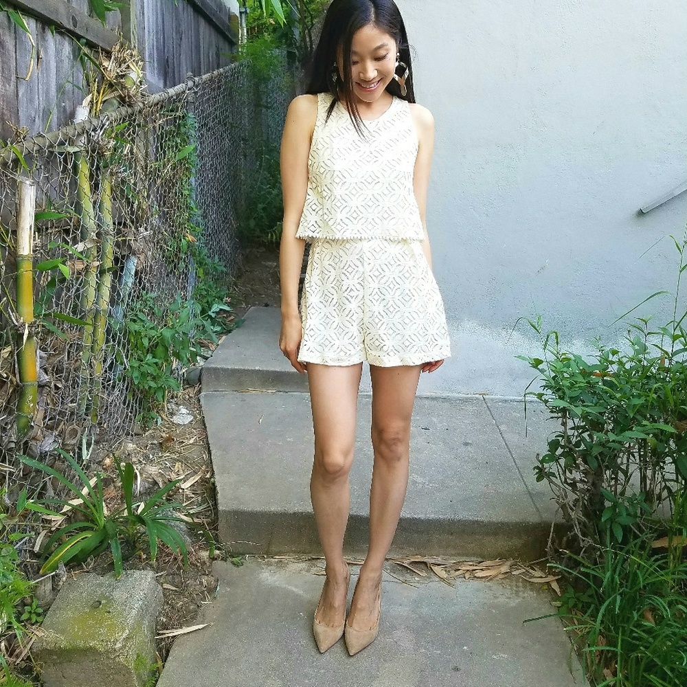 Lace Romper