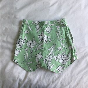 Abercrombie flower print skort