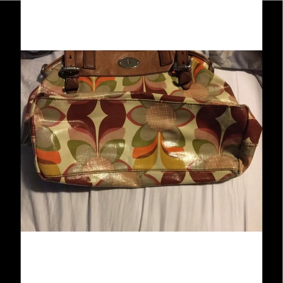 šFossil key-per floral bagš - Picture 3 of 8