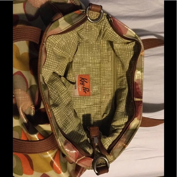 šFossil key-per floral bagš - Picture 4 of 8