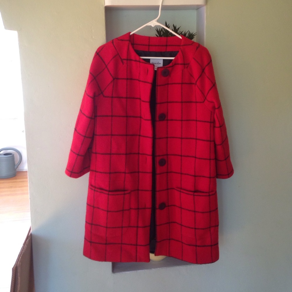 Steven Alan chic red coat