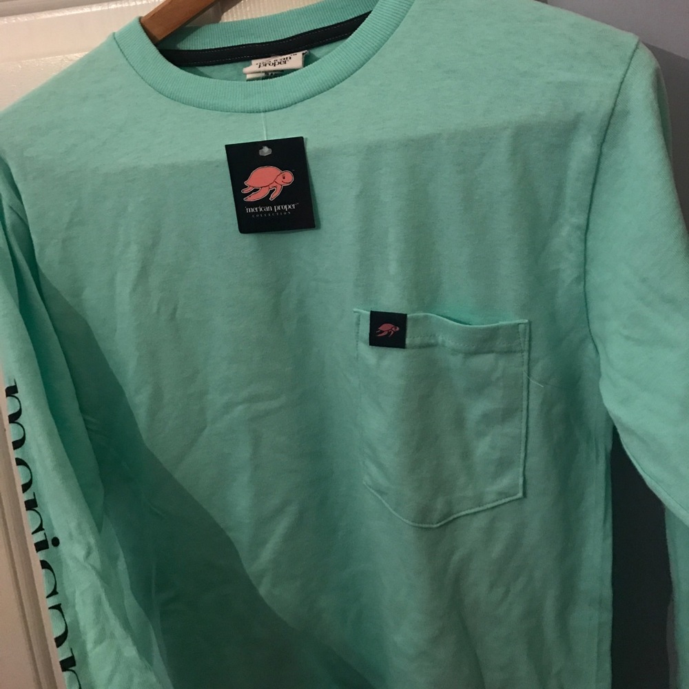 New Preppy long sleeve 'merican proper t-shirt:))