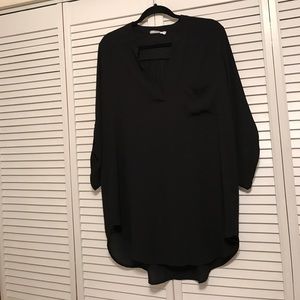 Lush Perfect roll tab sleeve tunic