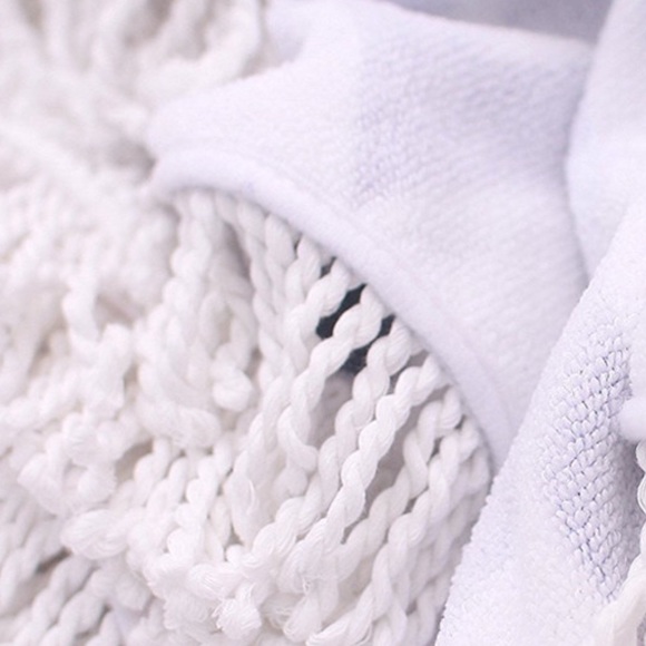 Round Beach Towel ( Cotton ) Quatrefoil Print - Picture 2 of 2