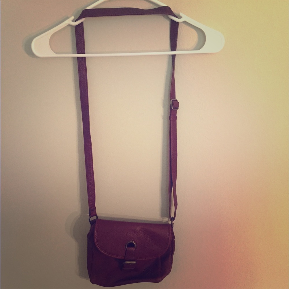 Genuine moose leather purse