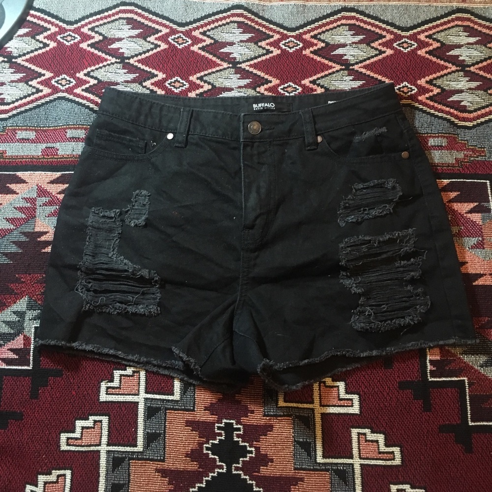 Buffalo David Bitton High Rise shorts