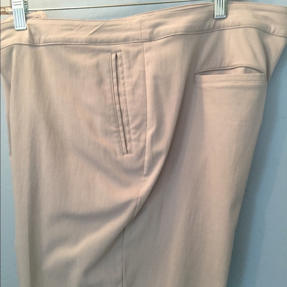 Dress pants straight legs gray sz 16